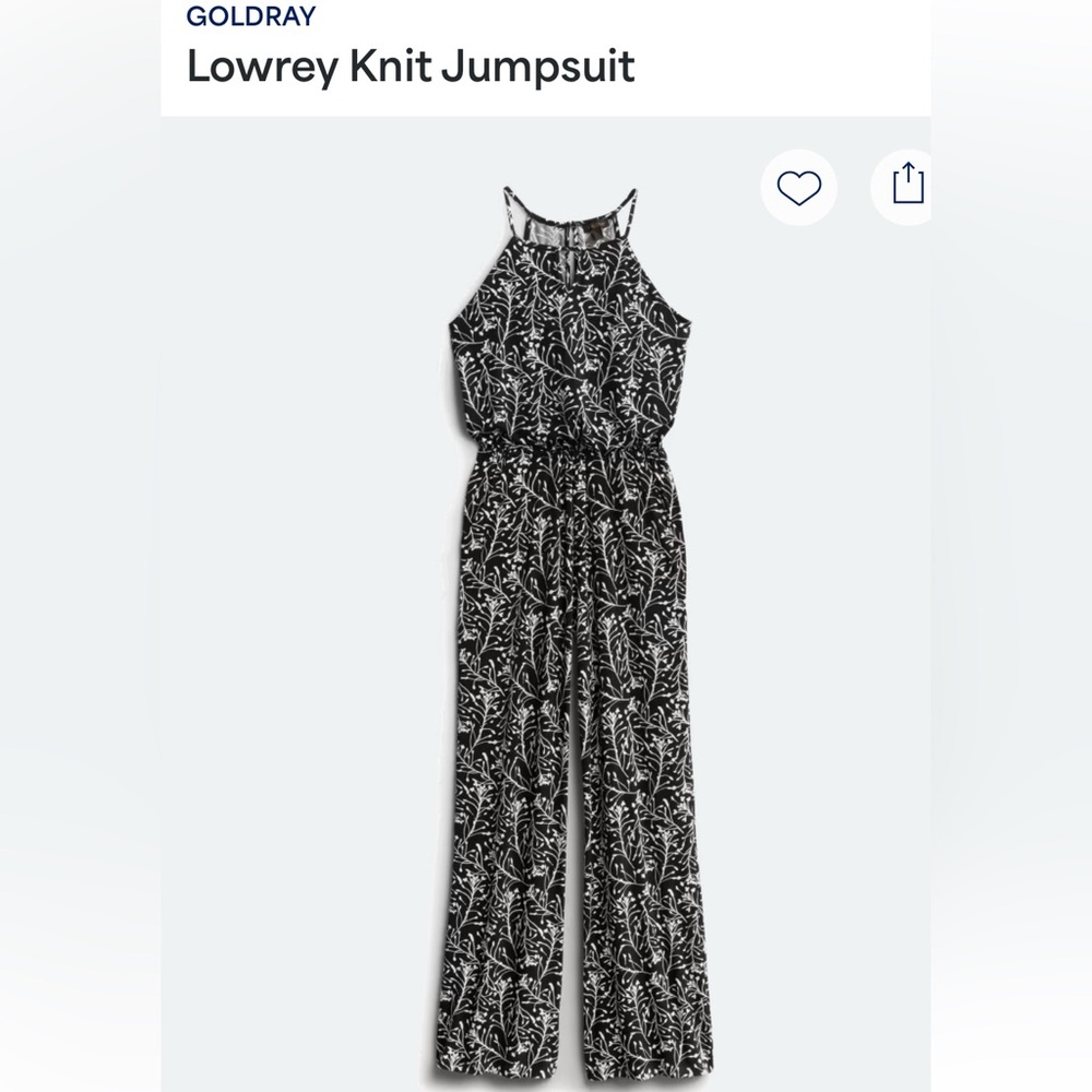 Lowery knit jumpsuit, Small